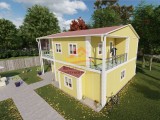 155 m² Dubleks Prefabrik Ev