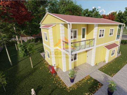 155 m² Dubleks Prefabrik Ev