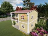 92 m² Dubleks Prefabrik Ev