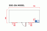 Egeser-304 Model Konteyner