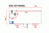 Egeser-307 Model Konteyner