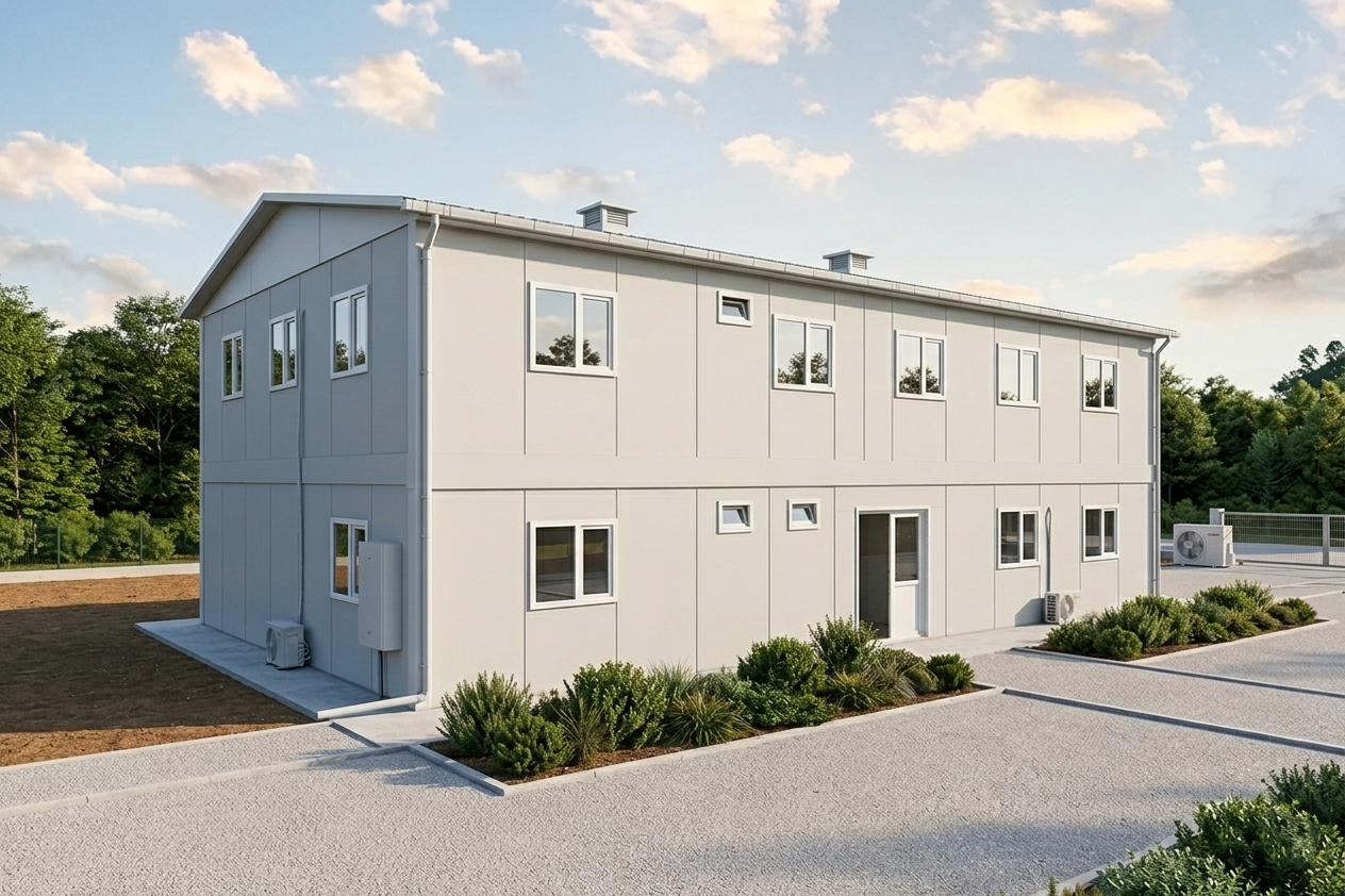 Prefabrik Yatakhane Binaları